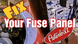 How to rebuild your Peterbilt 379 Fuse Panel [upl. by Wetzell]