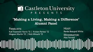 Alumni Career Panel Podcast [upl. by Felty]