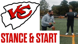 Stance and Start Kansas City Chiefs Offensive Tackle Lucas Niang Bx Movement Ep 4 [upl. by Namqul]