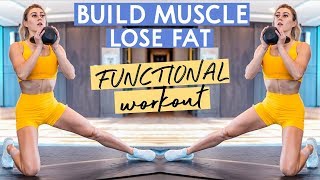 FUNCTIONAL LOWER BODY WORKOUT TO LOSE FAT  BUILD MUSCLE  GET ATHLETIC [upl. by Indyc]