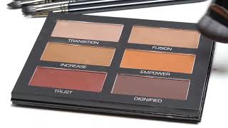 Cozzette Beauty  Universal Contour and Shade amp Sculpt Palettes [upl. by Akeemaj170]