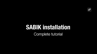 SABIK installation tutorial [upl. by Wardle84]