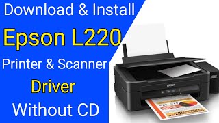 Epson L220 Driver install Download [upl. by Ninaj]