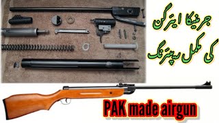 how to repair PAK made airgun Germanica  Shah G air gun s  AS Rare Tech complete repairing [upl. by Lraed275]