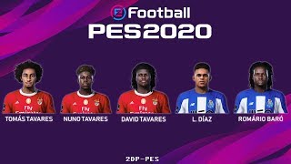 Facepack Liga NOS  Pes 2020 [upl. by Adnohsak]