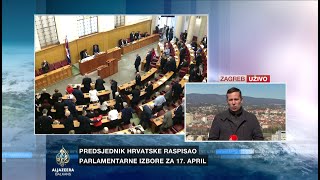 Izbori u Hrvatskoj 17 aprila u atmosferi optuživanja [upl. by Wilmar31]