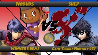 Game Theory 31 Winners Semi  Nobuds Villager Ike Vs shep GampW Joker PyraMythra [upl. by Malas]