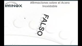 Características de los Aceros InoxidablesIMINOX [upl. by Nessi]