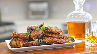 Bourbon Glazed Chicken Wings [upl. by Towers355]