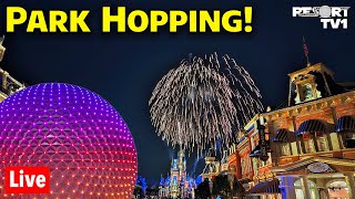 🔴Live Saturday Night Live Park Hopping at Magic Kingdom amp Epcot  Walt Disney World Live Stream [upl. by Radburn]