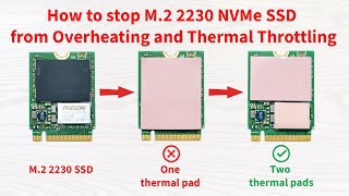 How to Stop Overheating and Thermal Throttling in Your M2 2230 NVMe SSD [upl. by Winnie]