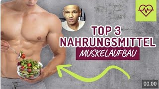 TOP 3 Nahrungsmittel für den MUSKELAUFBAU Low Carb Coach Cecil [upl. by Sosthina]