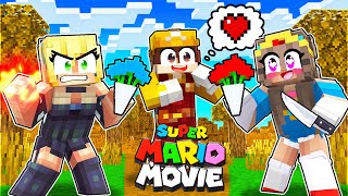 GIRLFRIEND VS CRAZY FAN GIRL in Minecraft  Minecraft Mario Movie Life 26 [upl. by Tutankhamen716]