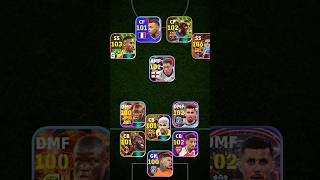 Best squad  2314 formation  eFootball 24 mobile  shorts pes efootball pes2021 [upl. by Ocnarf842]