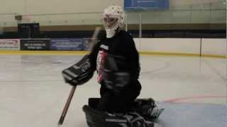 Premier Goaltender Development  Backside Push  Training Tips  PGD  Episode 8 [upl. by Eiralav464]