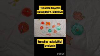 Free online brooches classbroochbroochesclassfreeclassestirunelvelli1millionviews [upl. by Goraud357]