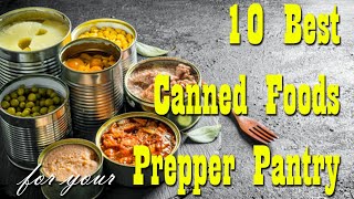 The 10 Canned Foods That Guarantee Your Survival in Any Situation Stock Up NOW [upl. by Georgina773]