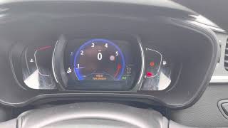 Resetting Tyre pressure warning light in Renault kadjar [upl. by Aldis]