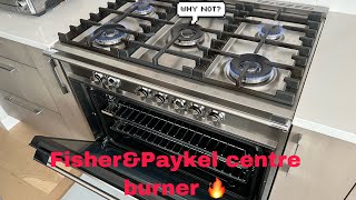 Fisher Paykel gas oven centre burner not lighting [upl. by Jarin]