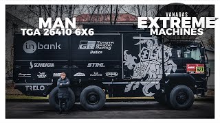 MAN TGA 26410 6x6  Vanagas Extreme Machines  with EN subtitles [upl. by Nnylcaj]