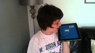 My 10 year old Son talking backwards fluently [upl. by Oht]