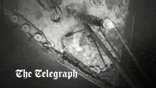 New footage shows moment 1986 divers see Titanic for the first time [upl. by Denna]