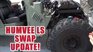 Humvee LS Swap Update January 2019  LSxHumvee [upl. by Jehoash]