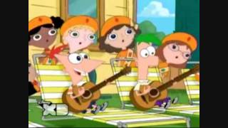 Phineas Ferb Were Watching and Were Waiting Music Video HD [upl. by Brote]