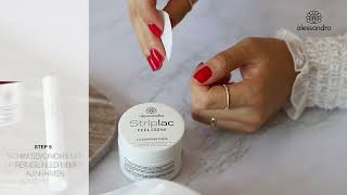 Striplac  Peel or Soak  Step by Step  alessandro [upl. by Chitkara]