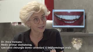 Dr Anca Vereanu  Coroane amp Fațete dentare CEREC CADCAM [upl. by Ayatnahs]