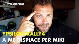 A me dispiace per Miki Biasion  Lancia Ypsilon Rally4 2025 [upl. by Inaffyt]