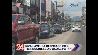 24 Oras Traffic sa Rizal Ave dahil daw sa sabaysabay na paglabas ng mga may pass [upl. by Avi]