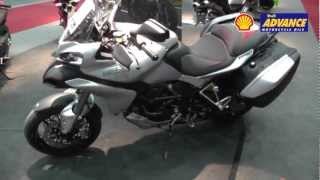 Ducati Multistrada 1200S Touring 2013 Bagster Sitzbank Skyhook in Oldenburg [upl. by Erin]