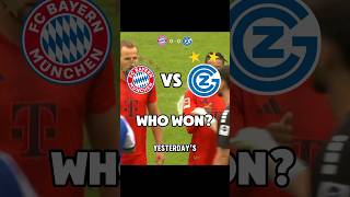 Bayern VS Grasshoppers who won  🤯🤯😱subscribe [upl. by Battista]