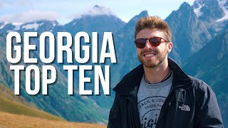 WHY TO TRAVEL GEORGIA Top 10 things we LOVE in Georgia 🇬🇪 [upl. by Annaert]