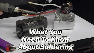 How To Solder Your Crawler Or Any RC Electronics  Holmes Hobbies [upl. by Llenehs636]