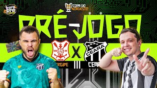 PRÉJOGO SERGIPE X CEARÁ  VAI COMEÇAR A COPA DO NORDESTE PRO VOZÃO ESCALAÇÃO DIFERENTE [upl. by Barhos]