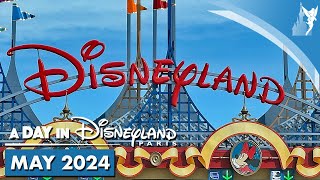 📆 A Day in Disneyland Paris  MAY 2024 [upl. by Arul]