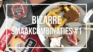 Bizarre smaakcombinaties 1 Salami met Nutella OhMyFoodness [upl. by Sirrad279]