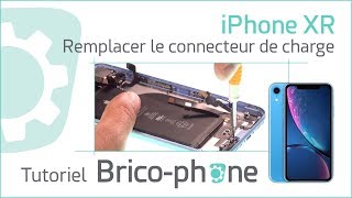 Tutoriel iPhone XR  remplacer le connecteur de charge [upl. by Ociredef]