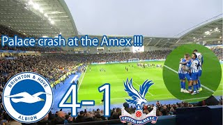 Palace crash at the Amex 😲  Brighton vs Crystal Palace  Premier league highlights [upl. by Anabel]