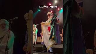 Tinariwen dancing with Algerian Flag  2024 [upl. by Theodor]