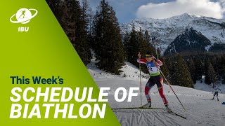 This Week in Biathlon Lenzerheide OECH [upl. by Nottarts]