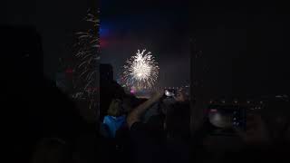 Fireworks from Power Station Platform fireworks niagarafalls summernights [upl. by Oilenroc]