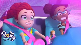 Polly Pocket Adventure Studios  Lilas Super Bumpy Ride to Space 🚀  Travel Adventures [upl. by Egin]