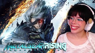 I Played METAL GEAR Rising Revengeance For The First Time All CutscenesBosses [upl. by Igic]