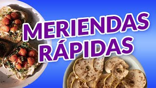 Deliciosas meriendas rápidas Descubre estas 2 recetas [upl. by Neville288]