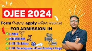 OJEE 2024  B PHARM BCAT INTEGRATED MBA Admission in Odisha  OJEE Syllabus  DEAR SIR BARI SIR [upl. by Iveksarap921]