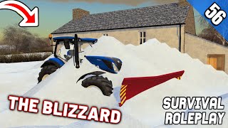 THE BLIZZARD HITS HARD  Survival Roleplay S3  Episode 56 [upl. by Darbie]