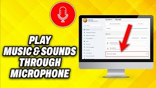 How To Play Music amp Sounds Through Microphone 2024 [upl. by Modnar]